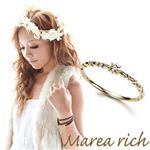 Marea rich（マレアリッチ） K10 シンプルダイヤリング ゴールド×ダイヤモンド 10号 10KJ-09