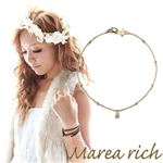 Marea rich（マレアリッチ） K10 シンプルダイヤブレスレット ゴールド×ダイヤモンド 10KJ-11