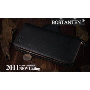 BOSTANTEN長財布 bos-b20090【さいふ サイフ saifu wallet】【本革 レザー 牛革】【紳士用 ブランド】 ロングウォレット ホースハイド 札入れ カード