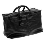 BOTTEGA VENETA（ボッテガヴェネタ） イントレチャート ラージ ボストンバッグ ブラック 259646-VK780 1000