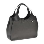 Bvlgari（ブルガリ） WEEKEND ウィークエンド トートバッグ ダークグレー×ブラック 32431 CANVAS／BLK