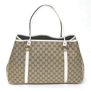 Gucci（グッチ） GG TWINS GGファブリック ショルダー・トートバッグ ベージュ／オフホワイト 232956 F4C7N 9761