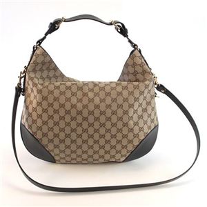 Gucci（グッチ） Patti オリジナルGG スタッズ付 2WAY ショルダー・ハンドバッグ ベージュ／ダークブラウン 296870 F4CMT 9769