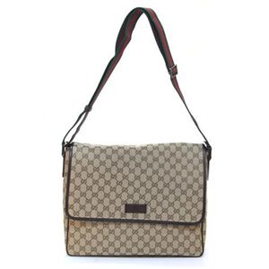 Gucci（グッチ） オリジナルGG メッセンジャーバッグ ナナメ掛け ベージュ／ココア 233052 F4F5R 9791