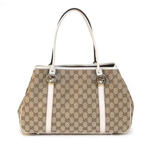 Gucci（グッチ） GGツイン オリジナルGG トートバッグ ベージュ／オフホワイト 232957 F4C7N 9761