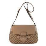 Gucci（グッチ） DRESSAGE オリジナルGG Gホースビット＆ウェブ ショルダーバッグ クロスボディ ベージュ／ライトベージュ 296853 F4CKG 8735