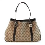 Gucci（グッチ） GGツイン オリジナルGG トートバッグ ベージュ／ココア 232957 F4C7N 9643