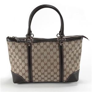 Gucci（グッチ） LOVELY ラブリー オリジナルGG ハートシェイプディティール トートバッグ スモール ベージュ／ココア 257069 FAFXG 9643