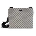 Gucci（グッチ） GGプラス メッセンジャーバッグ クロスボディ ベージュ／ネイビー 201446 FP48N 4075