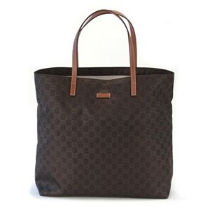 Gucci（グッチ） ナイロングッチシマ トートバッグ ブラウン 295252 KBT1G 2174