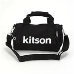 Kitson（キットソン） MICRO MINI DUFFLE マイクロミニ ダッフル 2WAY ショルダー・ボストンバッグ ブラック／ブラック KHB0590