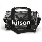 Kitson（キットソン） MICRO MINI DUFFLE マイクロミニ ダッフル 2WAY ショルダー・ボストンバッグ 迷彩柄 ホワイトカモフラージュ／ブラック KHB0592