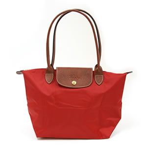 Longchamp（ロンシャン） 折りたたみ ショルダー・トートバッグ ル・プリアージュ ルージュレッド 2605-089 545 RougeRed