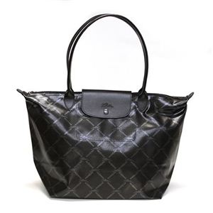 Longchamp（ロンシャン） クラシックシリーズ LM Metal／LM メタル ショルダー・トートバッグ ブラック 1899 510 1 BLACK NOIR