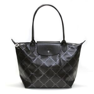 Longchamp（ロンシャン） クラシックシリーズ LM Metal／LM メタル ショルダー・トートバッグ ブラック 2605 510 1 BLACK NOIR