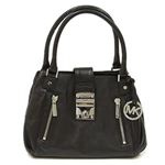 Michael Kors（マイケルコース） JENNA MD SATCHEL ジェンナ ミディアム サッチェル ハンドバッグ ブラック 30F1SJNS2L BLACK