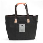 Paul smith（ポールスミス） Stanford Tote メンズ キャンバス・トートバッグ ブラック／ネオンオレンジ AGXJ 3063 L479 B Black