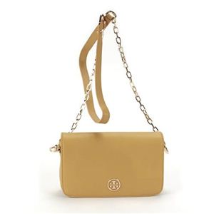 TORY BURCH（トリーバーチ） ROBINSON ロビンソン クラッチ・ミニショルダー 2WAYチェーンバッグ マスタードイエロー 32129659 711 GOLDEN ROD