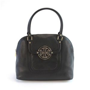 TORY BURCH（トリーバーチ） AMANDA DOME SATCHEL アマンダ ドーム サッチェル ハンドバッグ ブラック 31129607 1 BLACK