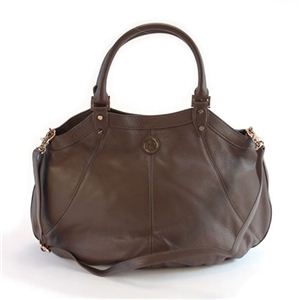 TORY BURCH（トリーバーチ） DAKOTA LARGE HOBO 2WAY ショルダー・トートバッグ チェスナッツブラウン 31129849 204 CHESTNUT BROWN