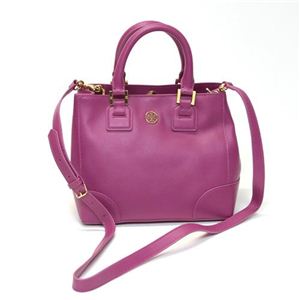 TORY BURCH（トリーバーチ） ROBINSON MINI SQUARE TOTE ロビンソン 2WAY ショルダー・ミニトートバッグ マゼンダピンク 32129596 511 MAGENTA