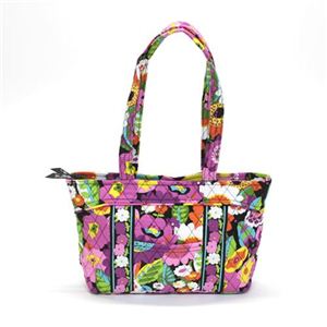 Vera Bradley（ヴェラブラッドリー） Little Mandy コットンキルティング ショルダー・トートバッグ 12002 127 Va Va Bloom