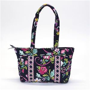 Vera Bradley（ヴェラブラッドリー） Little Mandy コットンキルティング ショルダー・トートバッグ 12002 132 Ribbons