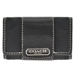 Coach（コーチ） ペネロピシグネチャー 6連キーケース ブラック／ブラック 42185 SBKBK