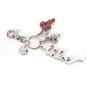 SEE BY CHLOE（シーバイクロエ） letters Keychain キーリング・キーホルダー コーラル 9K7185 P18 316 CORAL