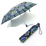 Vera Bradley（ヴェラブラッドリー） Umbrella ワンタッチ 折りたたみ傘 アンブレラ 12292 126 Indigo Pop