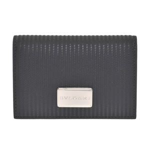 Bvlgari（ブルガリ） MILLERIGHE ミレリゲ 名刺入れ カードケース ブラック 27694 MILLERIGHE／BLK