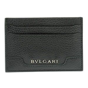 Bvlgari（ブルガリ） URBAN アーバン 名刺入れ カードケース カーフ ブラック 33404 GRAIN／BLK