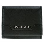 Bvlgari（ブルガリ） URBAN アーバン 小銭入れ コインケース カーフ ブラック 33873 GRAIN／BLK