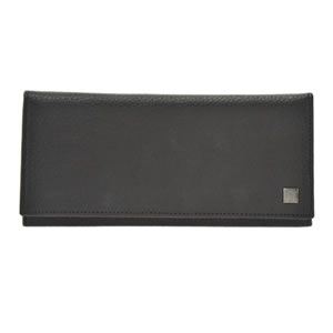 Dunhill（ダンヒル） YORK ヨーク メンズ ファスナー小銭入れ付 長財布 ブラック L2L710A