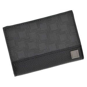 Dunhill（ダンヒル） D-EIGHT GRY／BLK ディーエイトライン メンズ カードケース 名刺入れ グレー／ブラック L2LH47Z