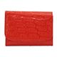 FOLLI FOLLIE（フォリフォリ） ロゴマニア ロゴ型押し 小銭入れ付 二つ折り財布 レッド WA0L026SR RED - 縮小画像1