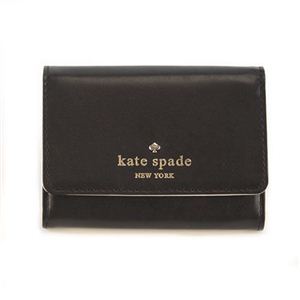 KATE SPADE（ケイトスペード） TUDOR CITY Darla キーリング付き マルチケース（小銭・定期・カード入れ付き） ブラック PWRU2265 1 BLACK