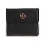 TORY BURCH（トリーバーチ） ROBINSON ロビンソン 定期入れ付 Wホック 二つ折り財布 ブラック 32129080 1 BLACK