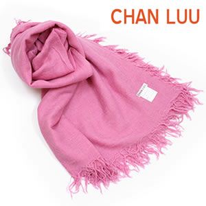 CHAN LUU（チャンルー） Cashmere and Silk Scarf カシミア＆シルクスカーフ 大判ストール マフラー パピュラータ ピンク系 BRH-SC-140／Purpurate