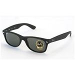 RayBan（レイバン） サングラス NEW WAYFARER ニュー ウェイファーラー RB2132 622 （並行輸入品） マットブラック G-15 LENS（グリーン）