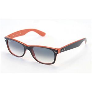 RayBan（レイバン） サングラス NEW WAYFARER ニュー ウェイファーラー RB2132 789／3F （並行輸入品） ダークブルー・オレンジ ブルーグラデーション