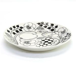 ARABIA（アラビア） ≪北欧食器≫ Black Paratiisi ブラックパラティッシ PlateFlat フラットプレート皿 21cm 006671-6