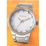 NIXON（ニクソン） 腕時計 THE CANNON （キャノン） メンズ ブレスウオッチ ホワイト A160-100