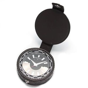 Gucci（グッチ） トラベル・アラームクロック（グッチシマ・レザーケース付） YC210001 CLOCK