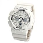 CASIO（カシオ） 「G-SHOCK 海外モデル」 デジアナ モテ系マットホワイト GA-120A-7A