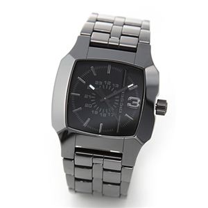 DIESEL（ディーゼル） メンズ 腕時計 Analog（アナログ） 注目のオールブラック セラミックブレスレット・ウオッチ DZ1422