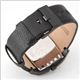 DIESEL（ディーゼル） メンズ 腕時計 Analog（アナログ） 注目のオールブラック レザーストラップ・ウオッチ DZ1430 - 縮小画像3