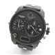 DIESEL（ディーゼル） アナデジ オールブラック・カラーのデカ系、4タイムウ・メンズ・ブレス・ウオッチ DZ7250
