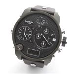 DIESEL（ディーゼル） アナデジ オールブラック・カラーのデカ系、4タイムウ・メンズ・ブレス・ウオッチ DZ7250