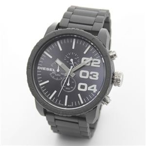 DIESEL（ディーゼル） ダイヤルのインパクトある2,3,4のインデックスのモテ系クロノグラフウオッチ DZ4269